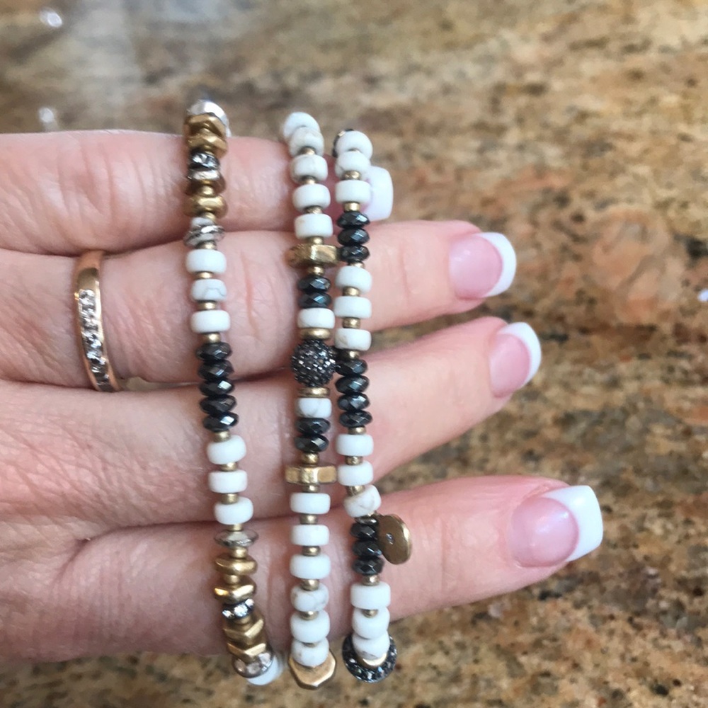 Stella & Dot Nomad Stretch Bracelets